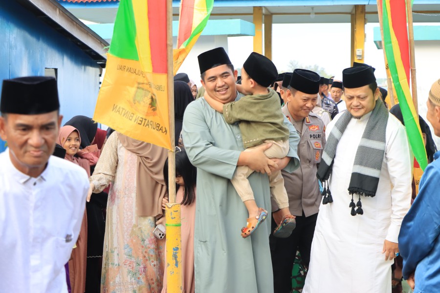 Safari Ramadan di Desa Kelong Semakin Bermakna, Gubernur Kepri Hadir Bersama Bupati dan Wakil Bupati Bintan