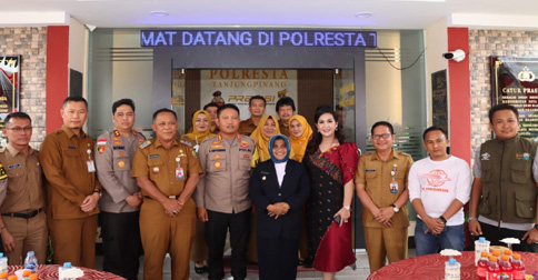 Kapolresta Tanjungpinang Gelar Open House Perayaan Natal 2022