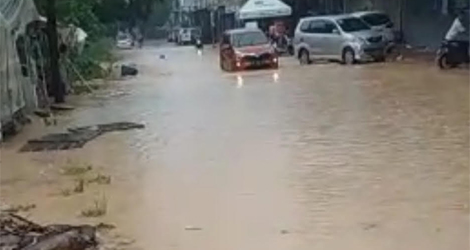 Kerap Diterjang Banjir, Warga Tanjunguncang Minta Pemko Batam Normalisasi Drainase Induk