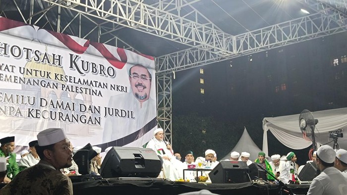 Habib Rizieq Ucap Terima Kasih kepada Indonesia yang Peduli Palestina