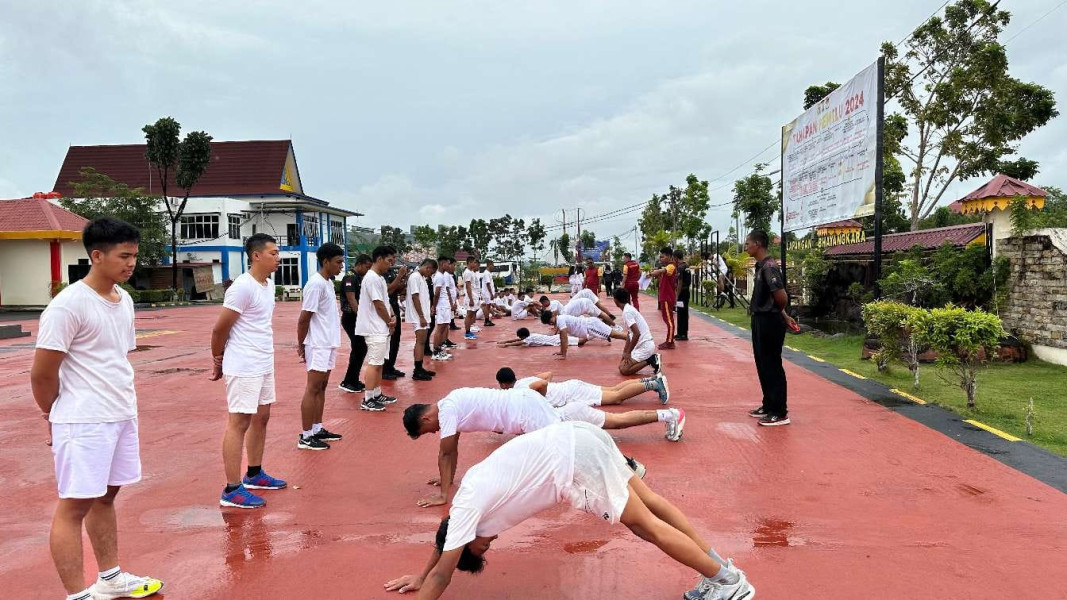 Ratusan Pelajar Kelas XII SMA, Antusias Ikuti Bimbingan Tes Polri