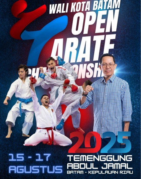 KONI Batam Apresiasi Suksesnya “Wali Kota Batam Open Karate Championship 2025”