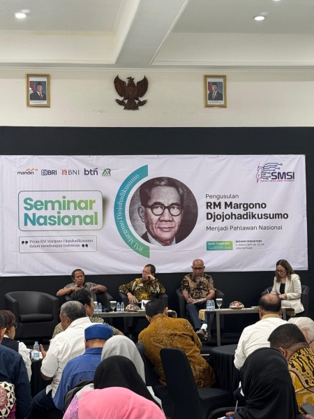 Romo Paschal Dukung RM Margono Djojohadikusumo Jadi Pahlawan Nasional dalam Seminar SMSI