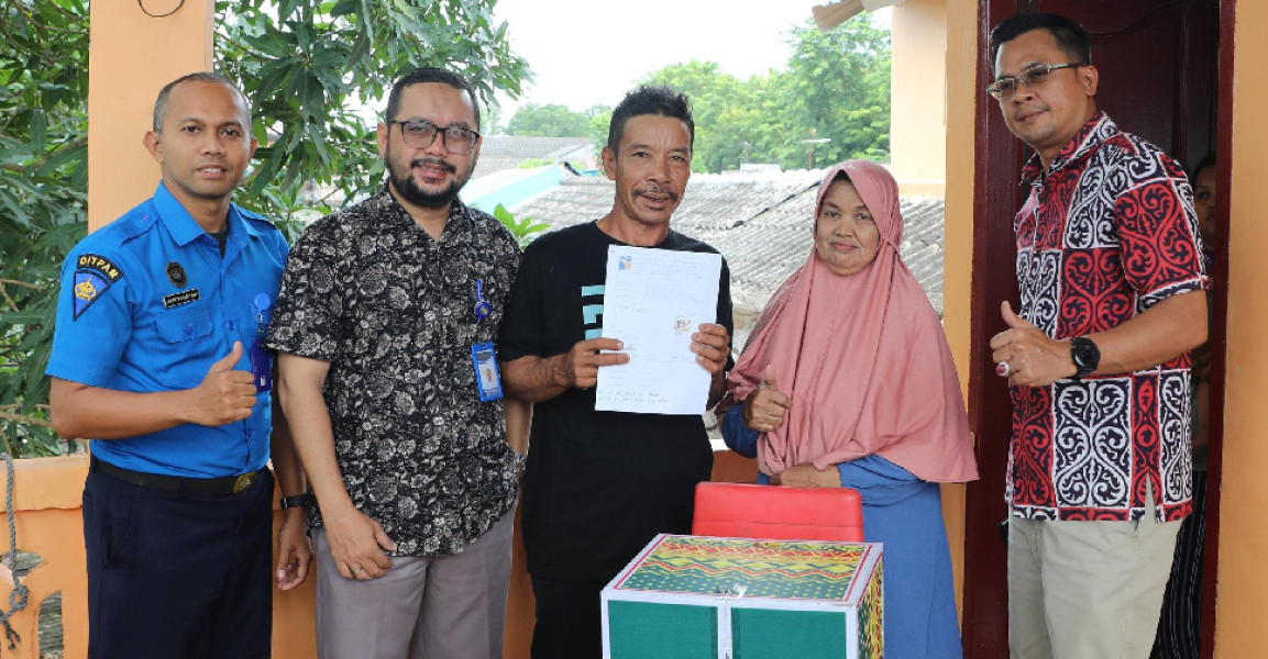 Dukung Proyek Rempang Eco-City, 8 KK Asal Desa Blongkeng Bergeser ke Hunian Sementara