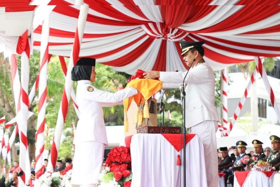 Upacara HUT RI Ke-79 Kota Batam Berlangsung Khidmat dan Lancar