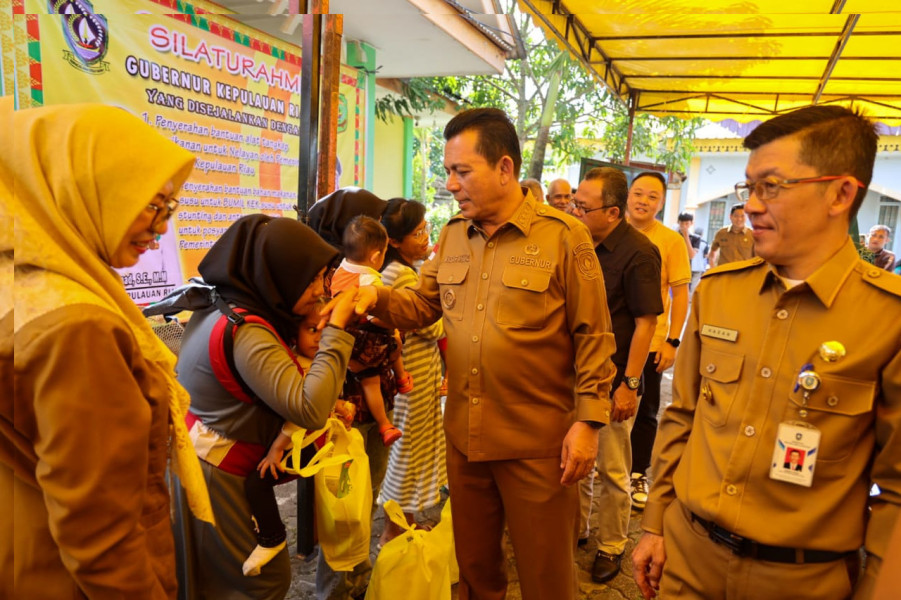 Gubernur Kepri Serahkan Bantuan untuk Nelayan dan Ibu Hamil