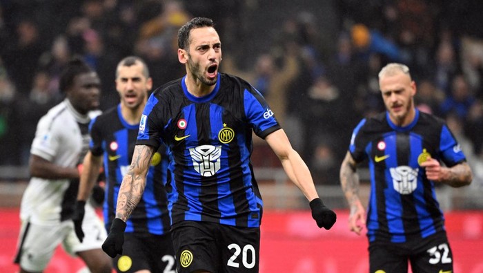 Inter Milan Vs Udinese: Nerazzurri Menang 4-0, Kembali Puncaki Klasemen