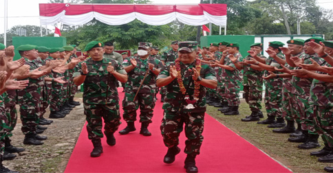 Kunker ke Batam, Pangdam I Bukit Barisan Resmikan Kantor Koramil Sekupang