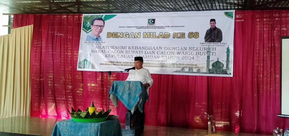 Wan Zuhendra Sampaikan Program Keberlanjutan Pembangunan Anambas