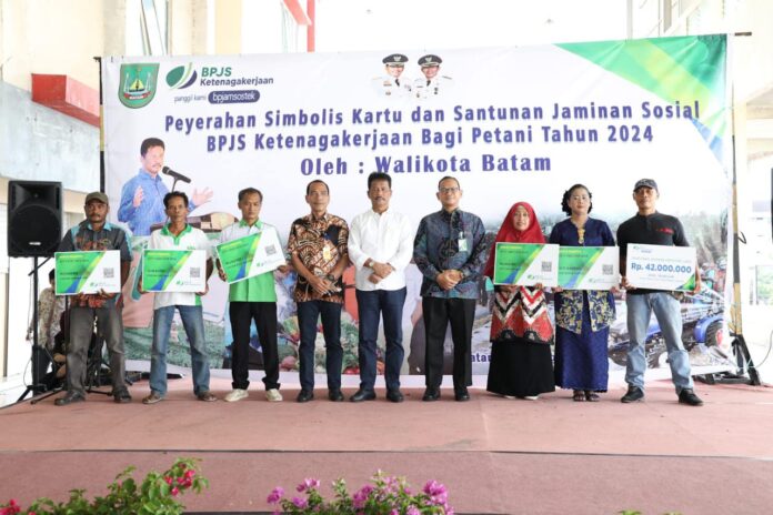BPJS Ketenagakerjaan Beri Perlindungan ke 2.300 Petani Batam