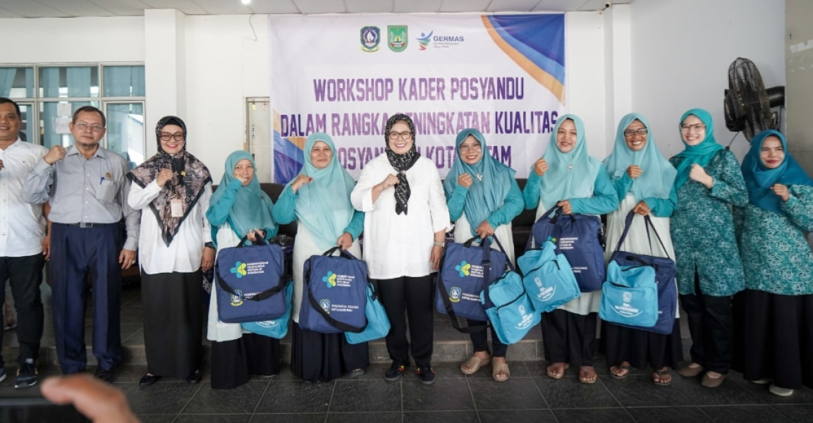 Wakil Gibernur Kepri Ibu Hj. Marlin Sebut Kader Posyandu Garda Terdepan Kesehatan Masyarakat