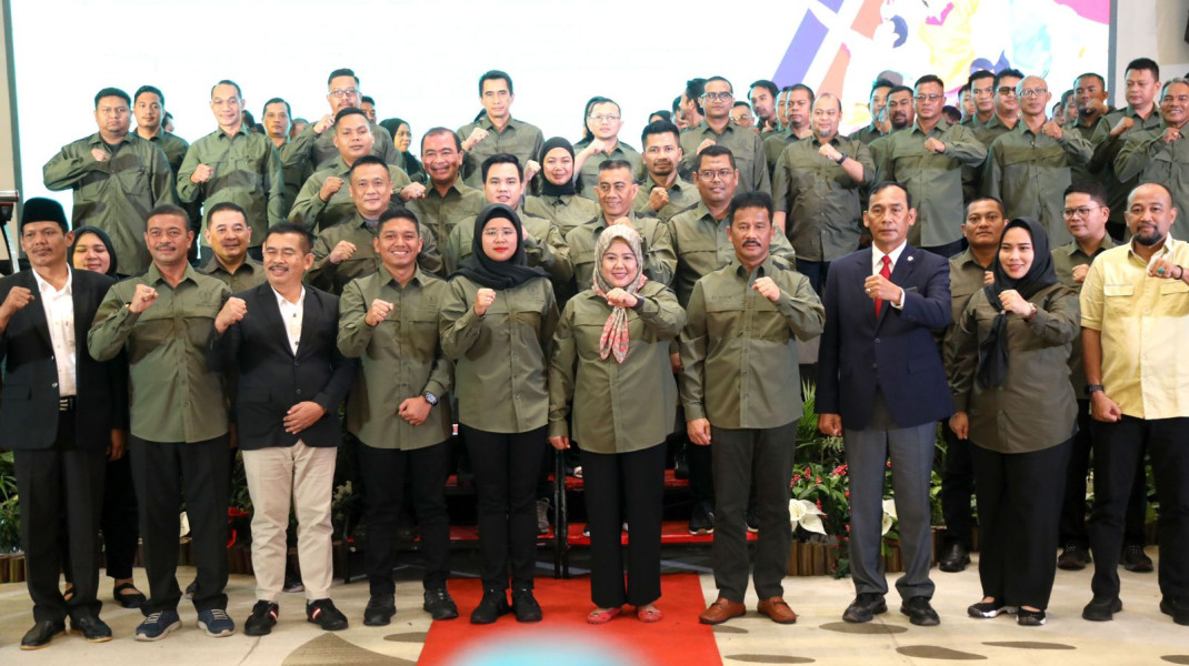Pelantikan Pengurus KONI Batam, Kepala BP Singgung CSR dari Dunia Usaha