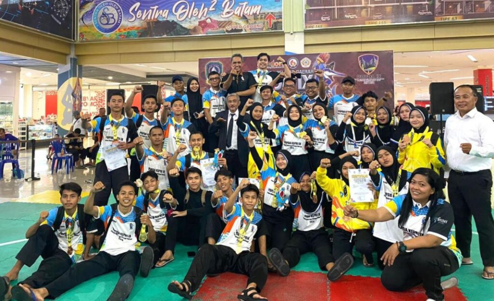 Atlet Silat Bintan Sumbang 7 Emas di Ajang Popda Kepri IX Batam