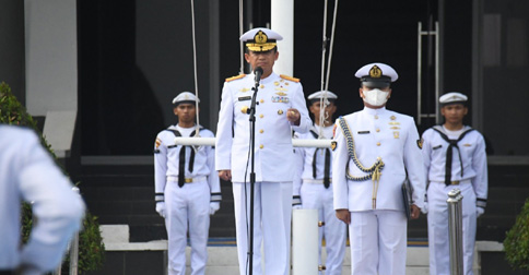 Danlantamal IV Ucapkan Selamat Atas Pelantikan Panglima TNI Laksamana Yudo Margono