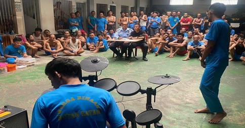Rutan Batam Gelar Audisi Festival Band Antar Warga Binaan