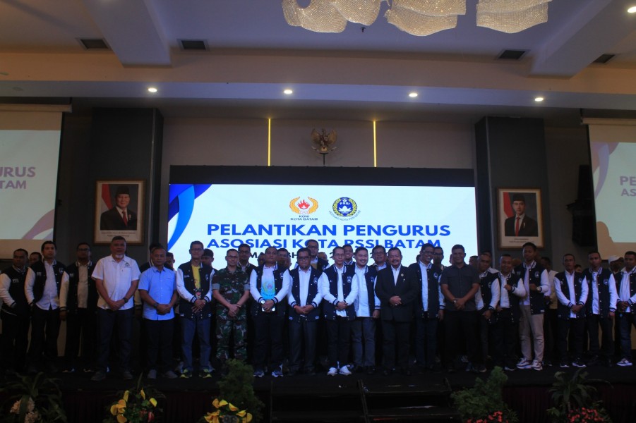Pengurus Askot PSSI Batam 2025–2029 Resmi Dilantik, Wali Kota Dorong Prestasi Sepak Bola