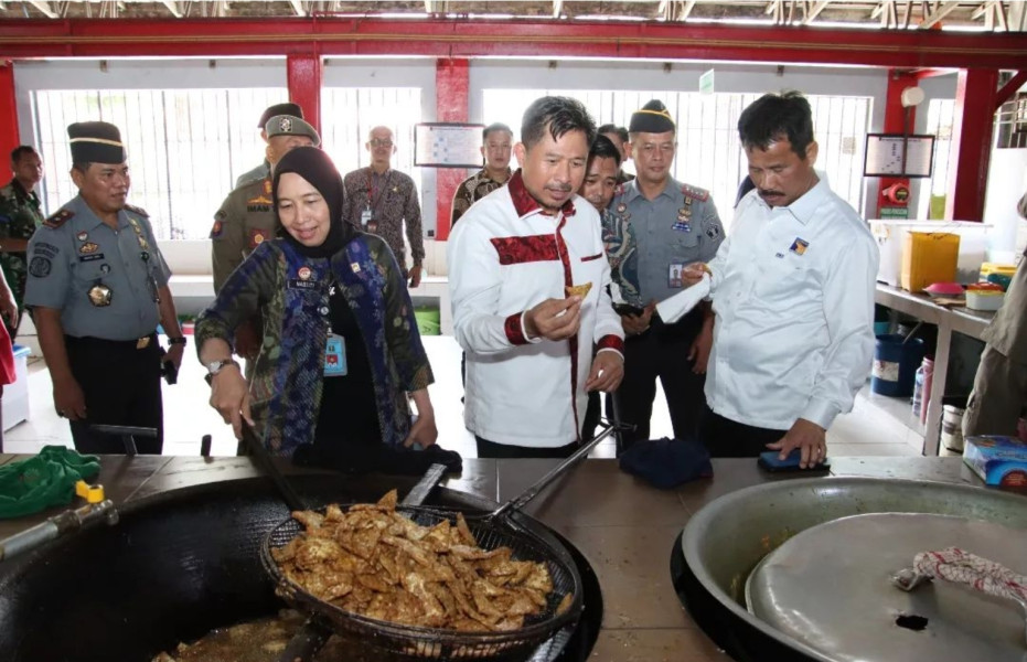 Ketua DPRD Batam Datangi Lapas Kelas 2 Batam, Ini Pesannya
