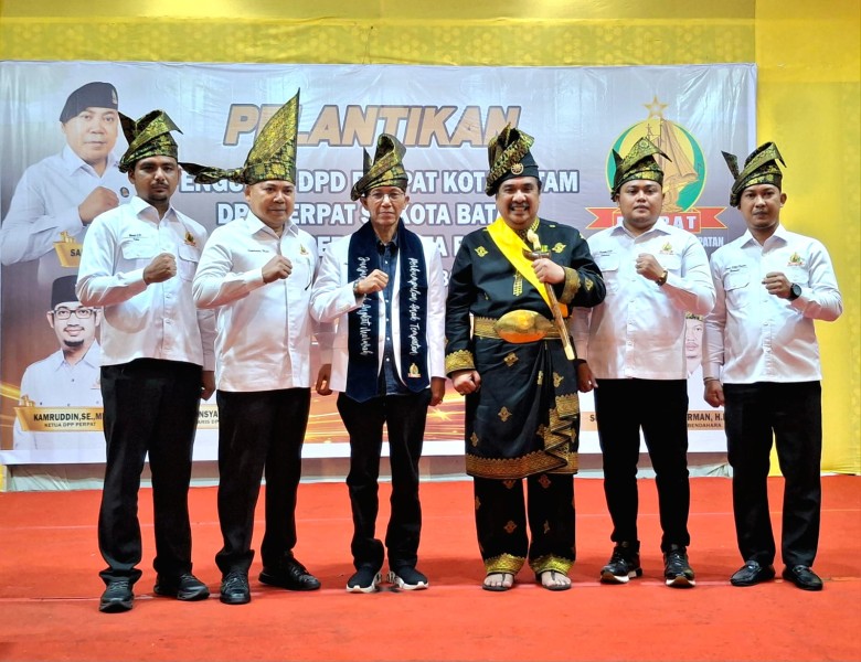 Pengurus DPD, DPC, dan Sayap Perpat Batam 2025-2030 Resmi Dilantik, Amsakar: Sinergi dan Kolaborasi adalah Kunci