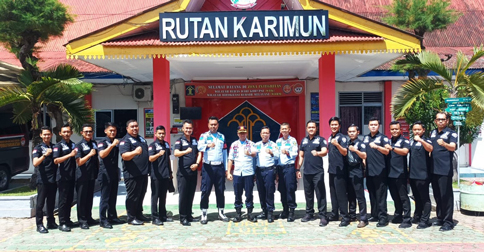 Rutan Batam Lakukan Studi Pembangunan ZI ke Rutan Karimun