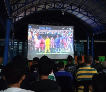 Nobar Final Piala Dunia 2026, Wabup Raja Bayu Ajak Warga Anambas Perkuat Persatuan