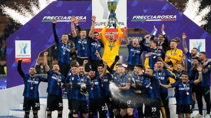 Inter Juara Supercoppa Italia 2022 Setelah Bantai Milan 3-0