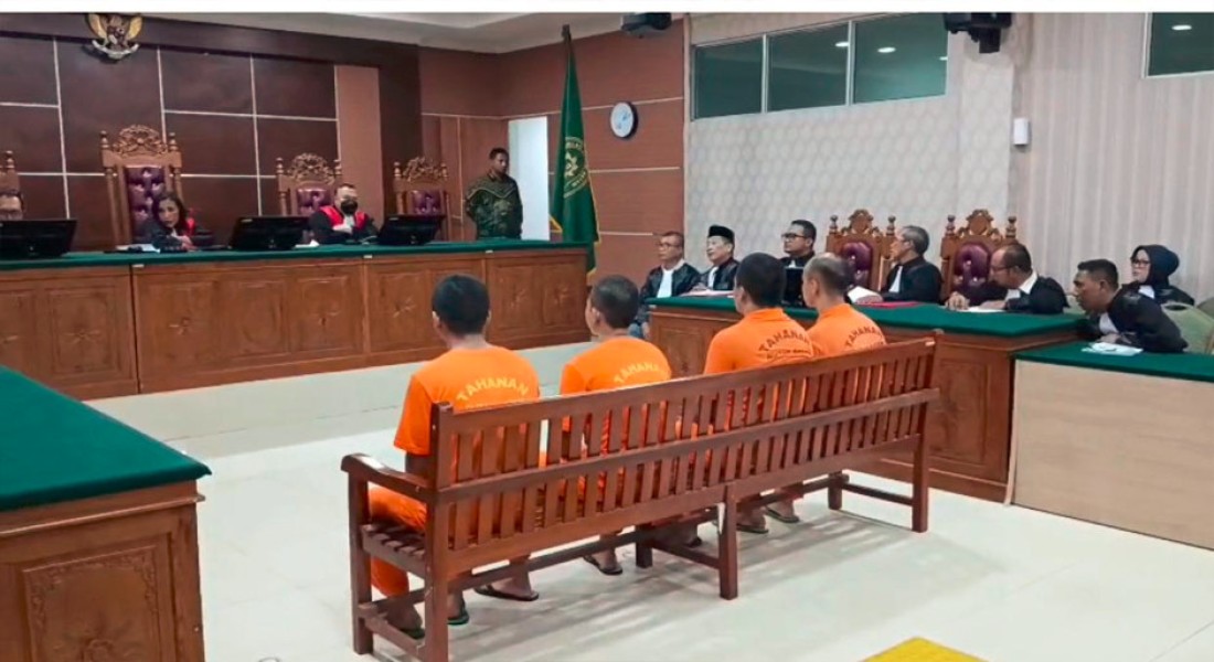Sidang Perdana Kasus Bripda NS, Tim Kuasa Hukum GSP, AP, dan MA Nilai Dakwaan JPU Prematur