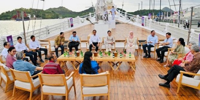 Jokowi Ajak Pemimpin ASEAN Berlayar, Segini Biaya Naik Kapal Phinisi di Labuan Bajo