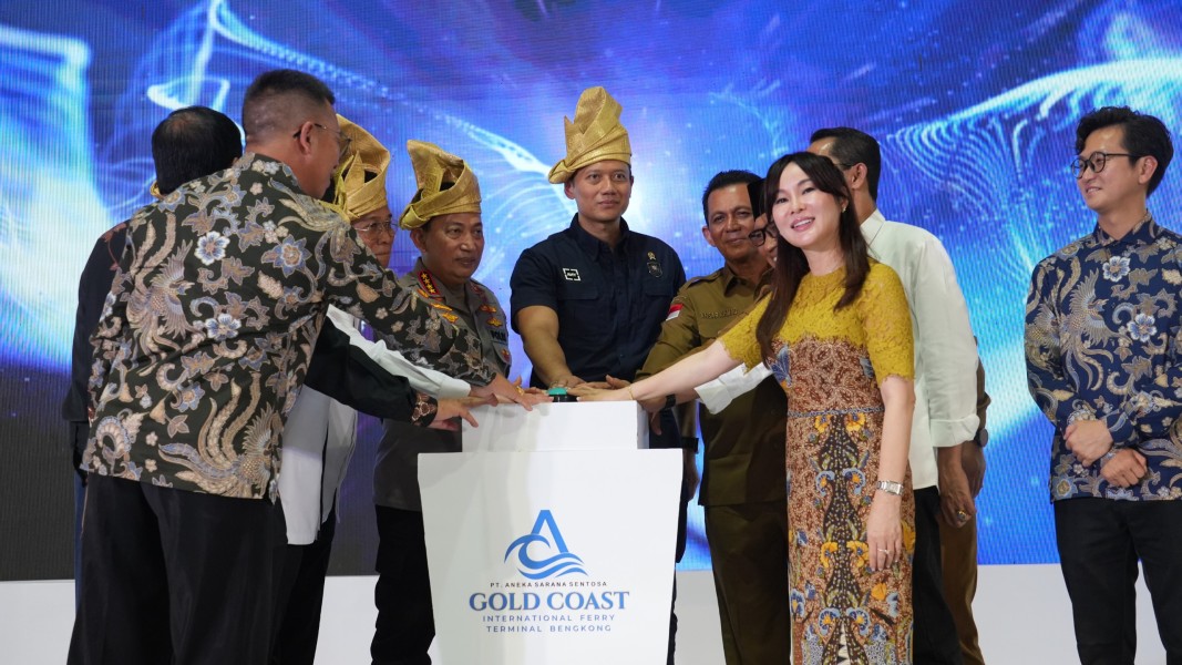 Menko AHY Resmikan Terminal Ferry Internasional Gold Coast di Batam: Perkuat Konektivitas Maritim Indonesia