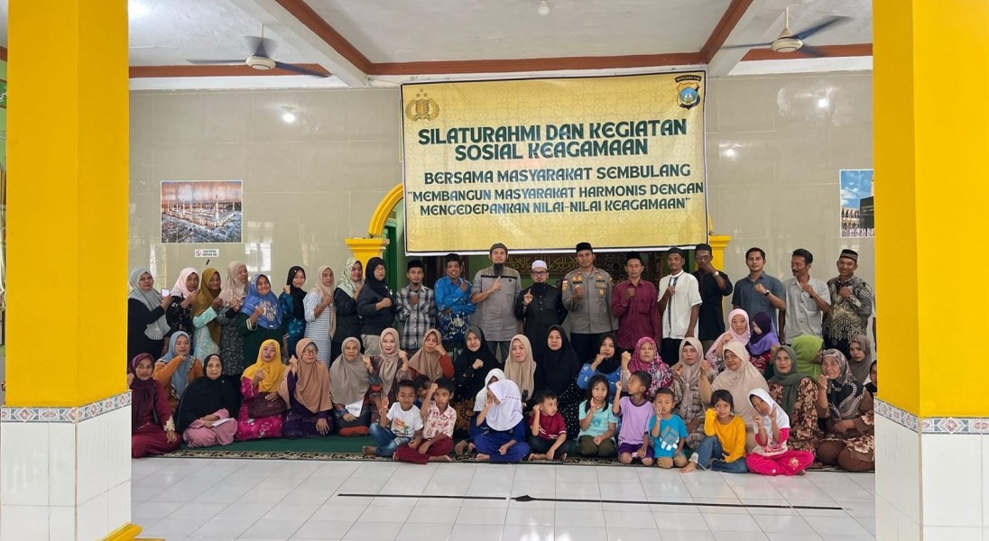 Warga Sembulang Gelar Silaturahmi dan Sosial Keagamaan, Perkuat Harmoni dan Solidaritas