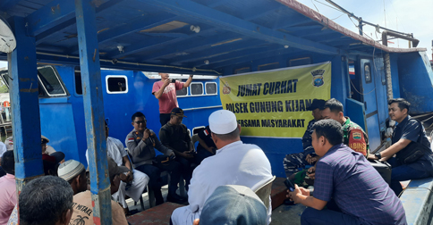Dengarkan Curhat Nelayan Kawal, Iptu Sugiono Janji Tingkatkan Pelayanan Polsek Gunung Kijang