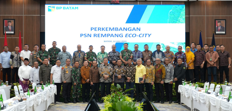 Menko Perekonomian Bersama BP Batam Gelar Rakor Terkait Rempang