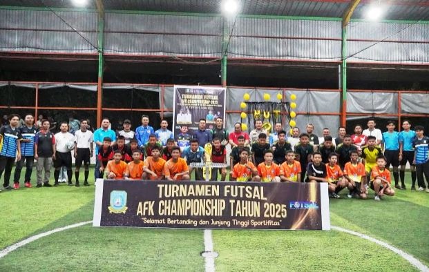Turnamen Futsal AFK Championship 2025 Dimulai, Bupati Aneng Tekankan Pentingnya Sportivitas