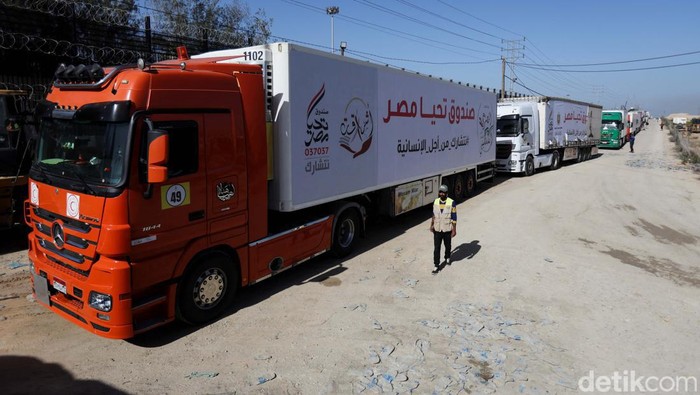 PBB Ungkap 61 Truk Kirim Bantuan Medis, Makanan dan Air ke Gaza Utara