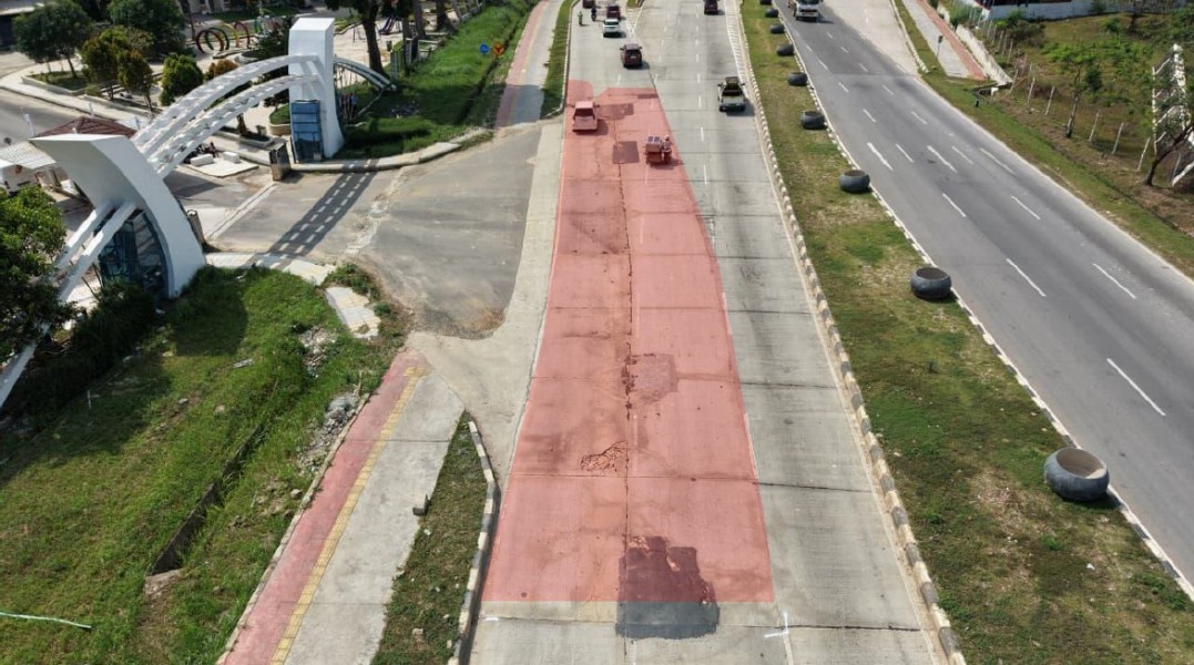 BP Batam Kebut Perbaikan Jalan Gajah Mada, Keselamatan Pengguna Jalan Jadi Prioritas