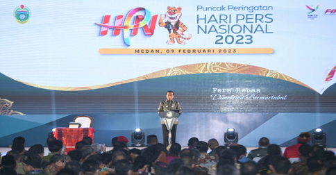 Presiden Jokowi Apresiasi Kontribusi Pers kepada Bangsa dan Negara