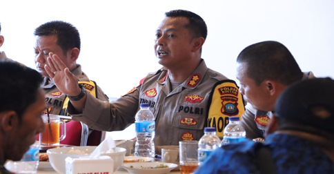 Kapolres Bintan Silaturahmi Bersama Forum Lintas OKP dan Ormas di Bintan Utara