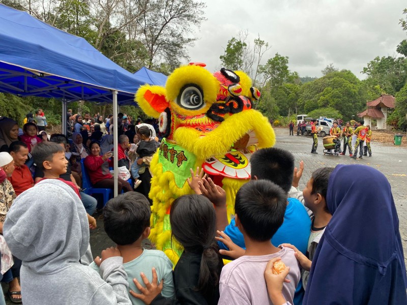 Makmur Elok Graha Gelar Perayaan Imlek Bersama Warga Rempang dan Galang, Perkuat Kebersamaan dan Ekonomi Lokal