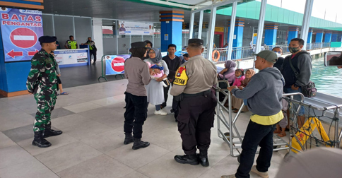 Satbinmas Polresta Tanjungpinang Sambang Kamtibmas di Pelabuhan Sri Bintan Pura