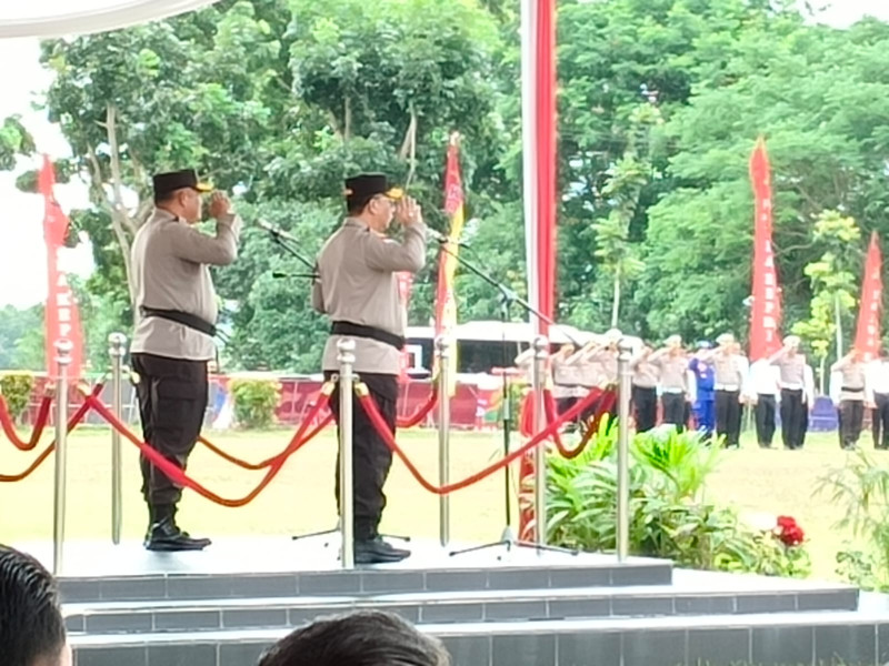 KB-FKPPI Kepri Hadiri Upacara Farewell dan Welcome Parade Kapolda