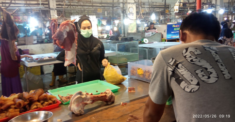 Pasca Aturan PMK, Pedagang Daging di Batam Khawatir Stok Tak Sampai Seminggu