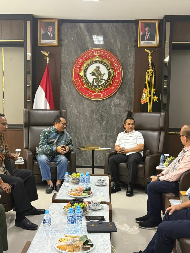 Ketua Umum Firdaus dan Sekjen Makali Pimpin SMSI Pusat Temui Kabaintelkam Polri, Bahas Profesionalisme Media Siber