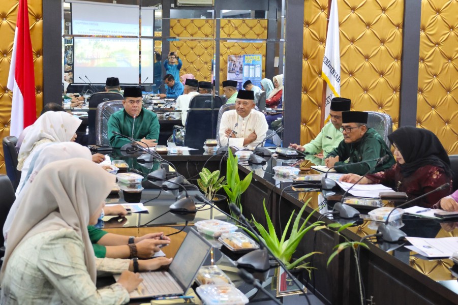 Sekda Bintan Hadiri Entry Meeting Tim Binwas Penyelenggaraan Pemerintahan Daerah 2026