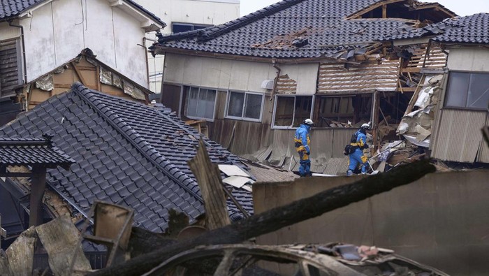 Bertambah, Korban Tewas Gempa Jepang Capai 73 Orang