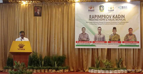 Rapimprov Kadin Kepri, Maruf Berharap Ada Relaksasi Pajak dan Perizinan