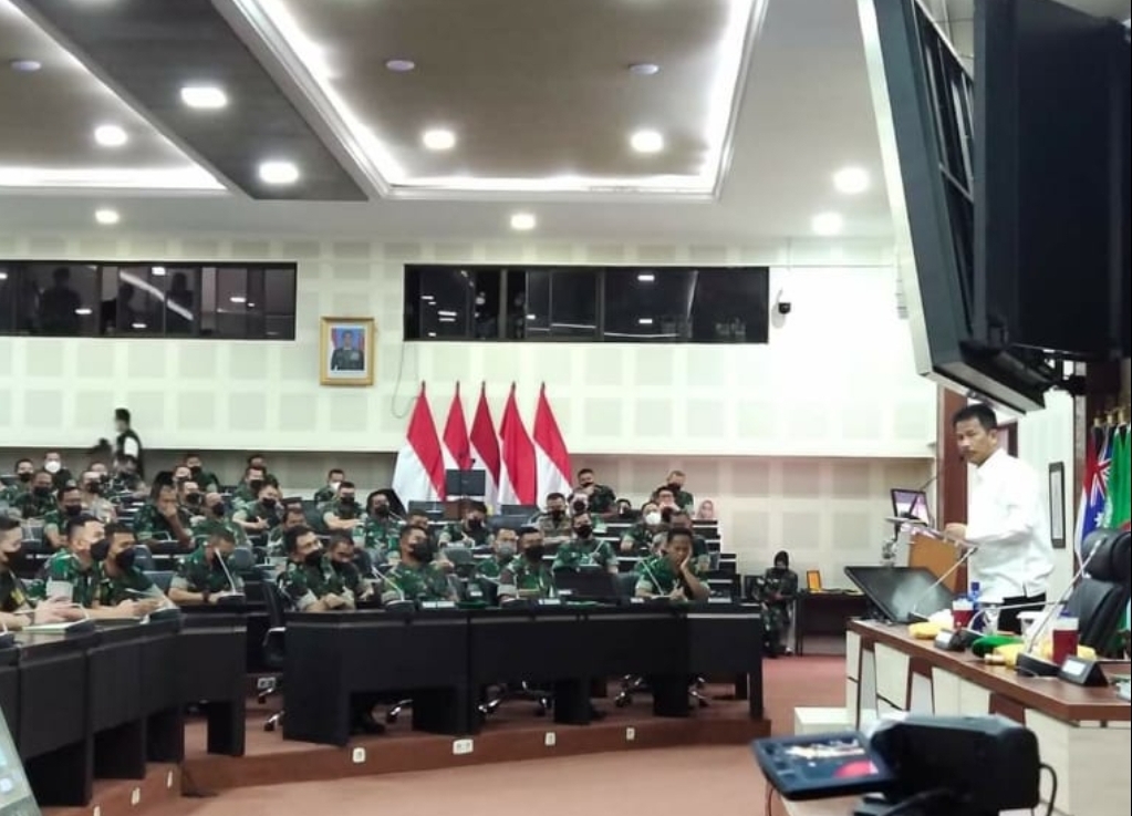 HM Rudi Beri Pembekalan 273 Perwira Siswa di Seskoad Bandung