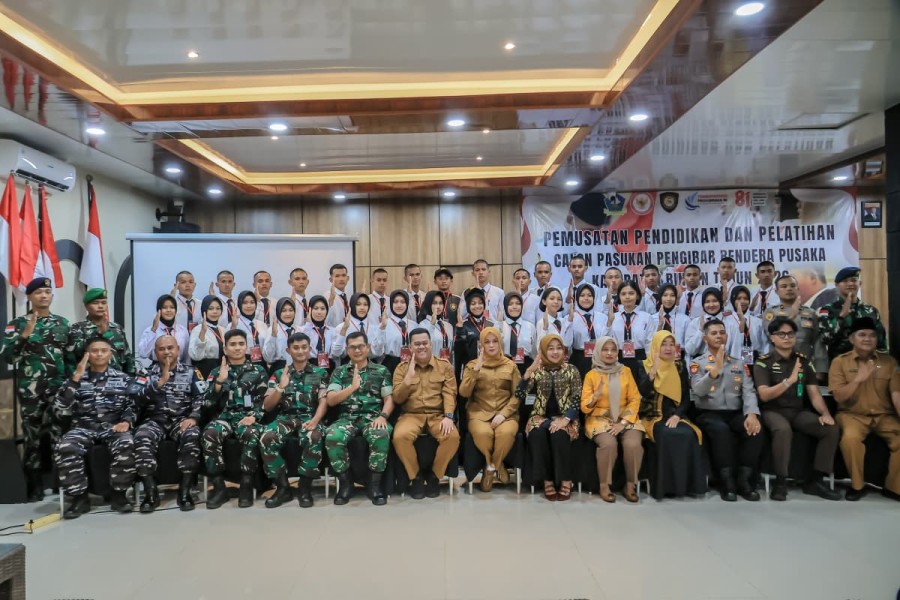 Wabup Deby Buka Pusdiklat Paskibraka Bintan 2026, 33 Pelajar Terbaik Siap Emban Tugas Negara