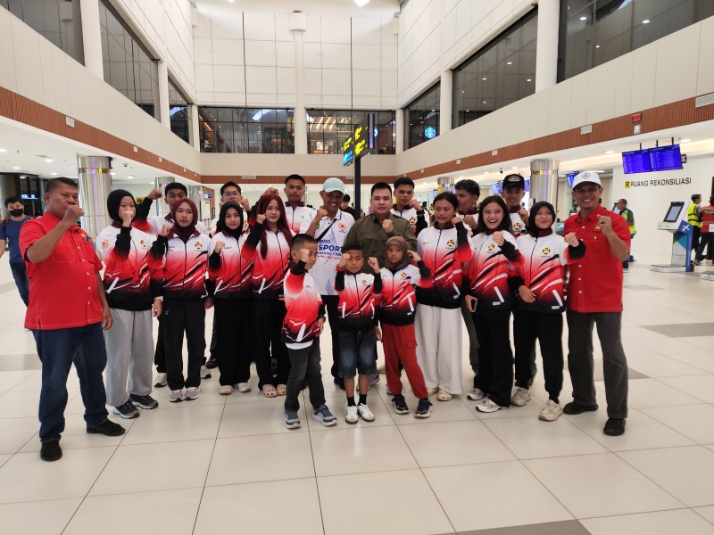 KONI Batam Lepas Atlet Shorinji Kempo ke Kejurnas Sumatera, Bidik Empat Medali Emas