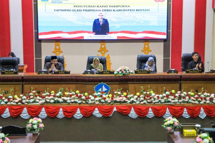 DPRD Bintan Sahkan Perda Pertanggungjawaban APBD 2025, Perkuat Tata Kelola Keuangan Daerah