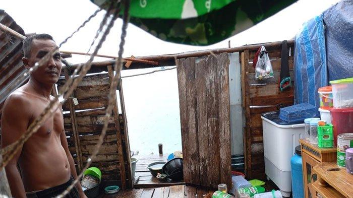 15 Rumah di Pulau Besi Lingga Rusak Dihantam Angin Puting Beliung
