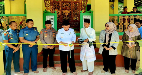 Revitalisasi Masjid Jami Sultan Lingga Tahap I Telah Rampung